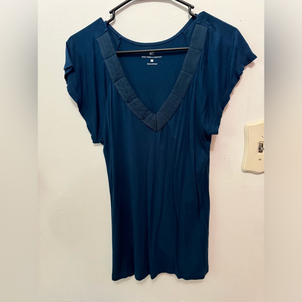 NY & Company Blue Shirt